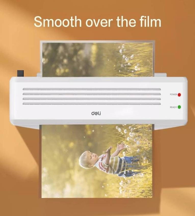 Deli Lamination machine Laminator Plastifieuse à chaud METAL A3, A4, A5, A7.